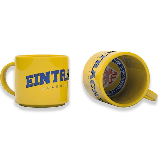 Eintracht Braunschweig Tasse Retro Schriftzug 