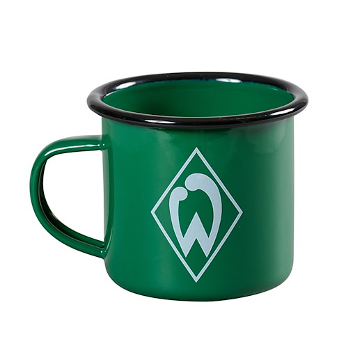 SV Werder Bremen Tasse Emaille Raute 