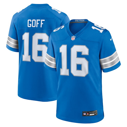 Detroit Lions Nike Home Jersey Goff 16 M