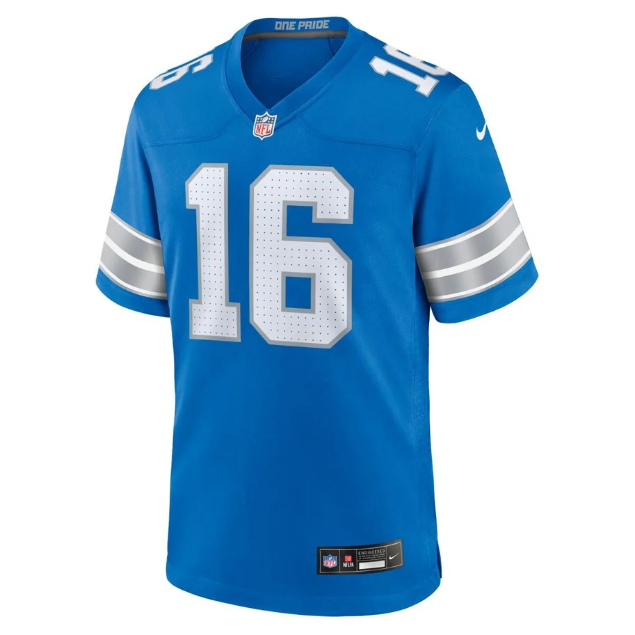 Detroit Lions Nike Home Jersey Goff 16 M