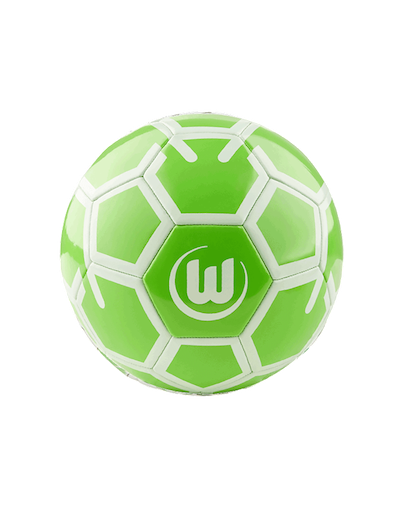 VfL Wolfsburg Ball Logo grün-weiß Gr. 1  