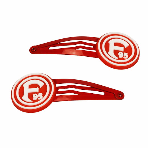 Fortuna Düsseldorf Haarspangen 2er-Set "Logo" 