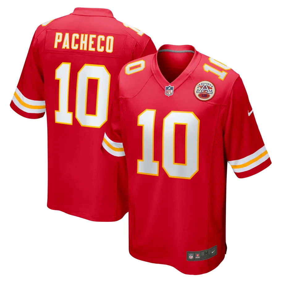 Kansas City Chiefs Nike Home Jersey Pacheco 10 S