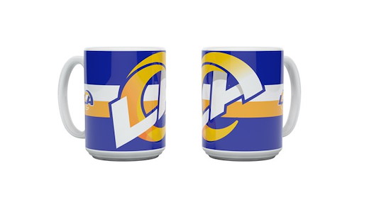 NFL Los Angeles Rams Tasse  'Triple Logo ' 