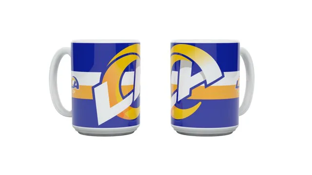 NFL Los Angeles Rams Tasse  'Triple Logo ' 