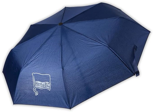 Hertha BSC Regenschirm Fahne Navy 