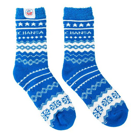 Hansa Rostock Weihnachtssocken hansablau 42-46