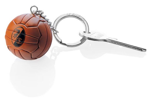 SC Freiburg Schlüsselanhänger Retroball 
