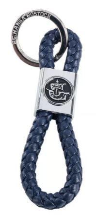Hansa Rostock Schlüsselanhänger Kordel navy 