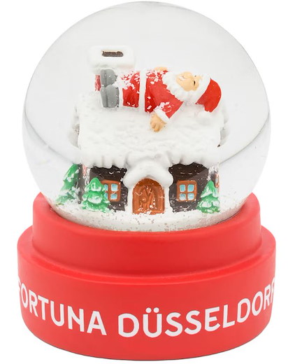 Fortuna Düsseldorf Schneekugel "Häuschen" 