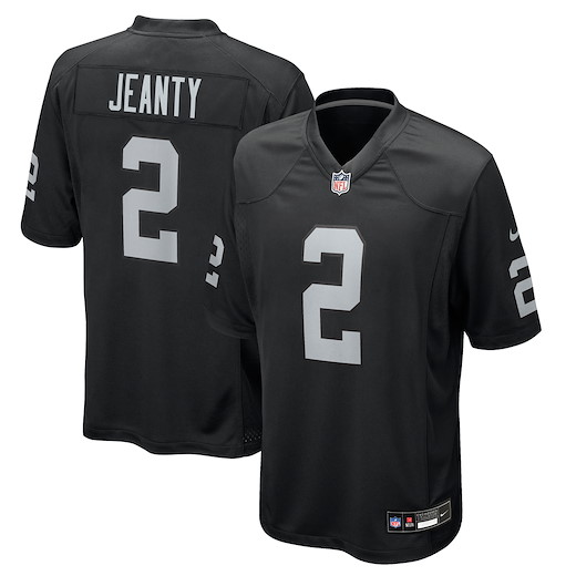Las Vegas Raiders Nike Home Game Jersey Jeanty 2 L