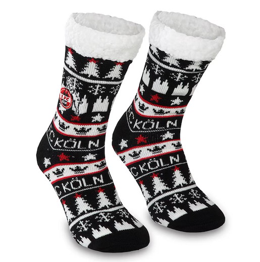 1. FC Köln Hüttensocken "schwarz"  39-42