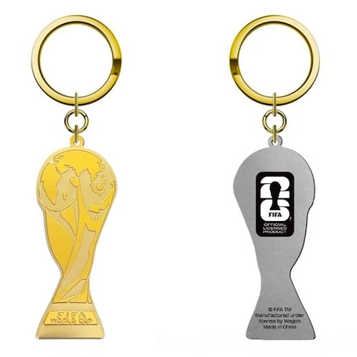 FIFA26 2D Trophy Keychain 6,5x2,8cm