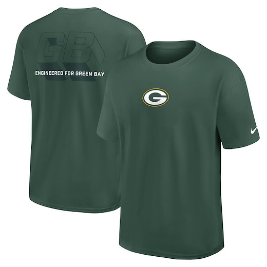 Green Bay Packers Nike Heavy Max 90 T-Shirt M