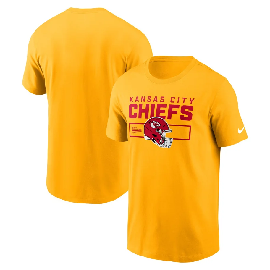 Kansas City Chiefs Nike SS Helmet Tee L
