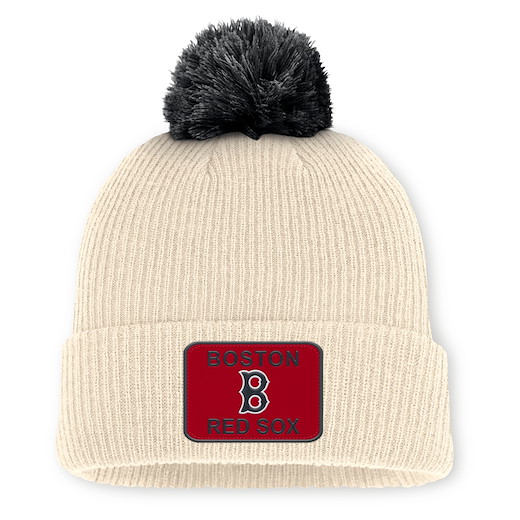 Boston Red Sox Nike Peak Std. Cuff Pom Beanie 