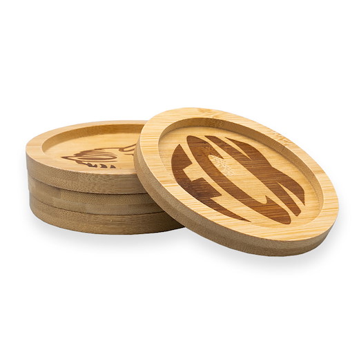 FCK Untersetzer-Holz 4er Set 