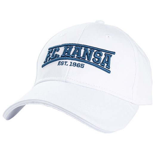 Hansa Rostock Cap "F.C. Hansa Est. 1965 weiß" Erw.