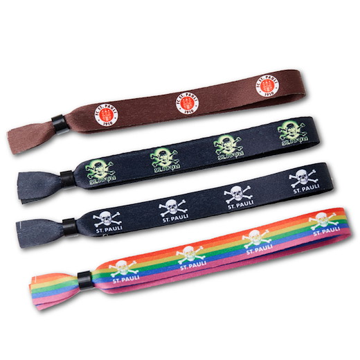 FC St. Pauli Armband 4er-Set 