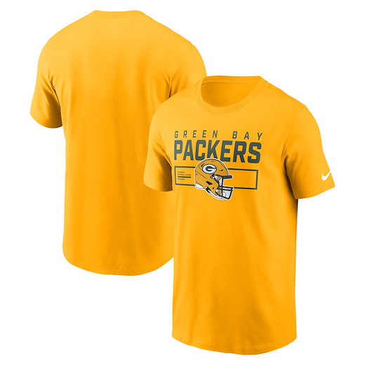 Green Bay Packers Nike SS Helmet Tee M