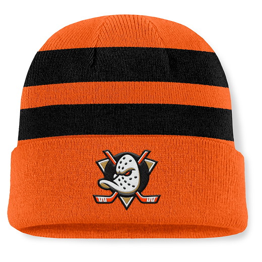 Anaheim Ducks Swipe Cuffed Beanie OneSize