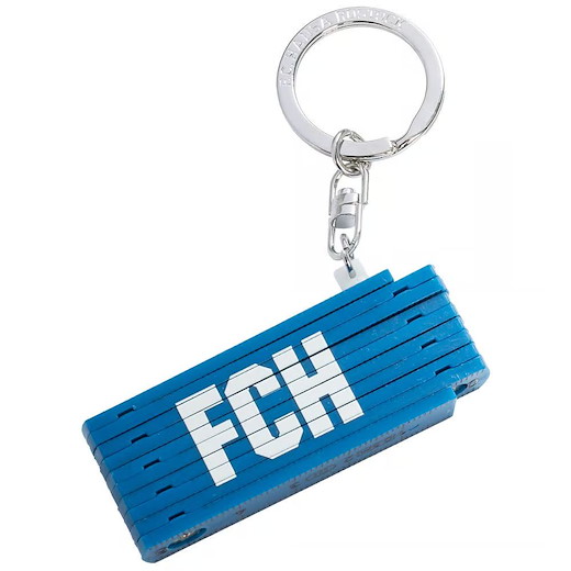 Hansa Rostock Schlüsselanhänger Zollstock "FCH" 