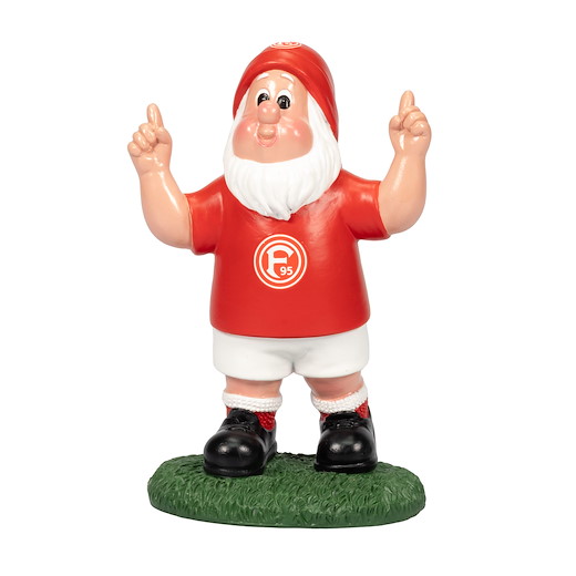 Fortuna Düsseldorf Gartenzwerg "Zeigefinger Jubel" klein