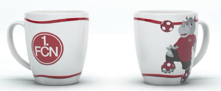 1. FC Nürnberg Tasse Rhinola 