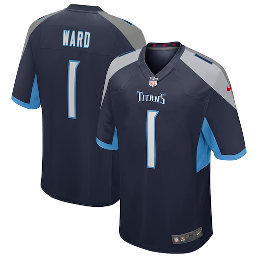 Tennessee Titans Nike Home Game Jersey Ward 1 XL