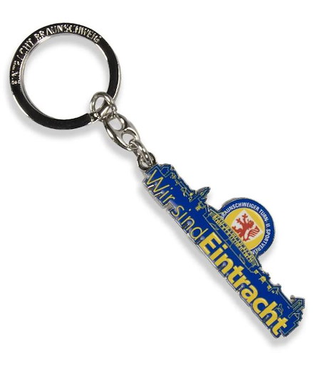 Eintracht Braunschweig Schlüsselanhänger Skyline 
