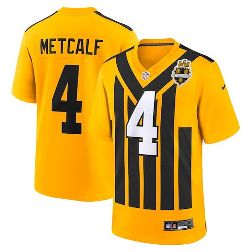 Pittsburgh Steelers Nike Jersey Alt. Metcalf 4 2XL