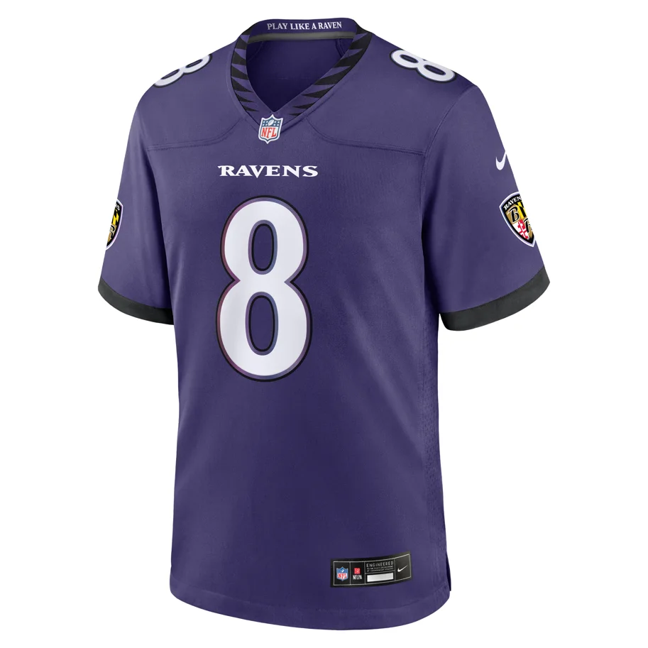 Baltimore Ravens Nike Home Jersey Jackson 8 S