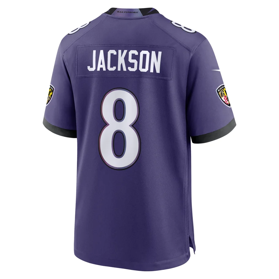 Baltimore Ravens Nike Home Jersey Jackson 8 S