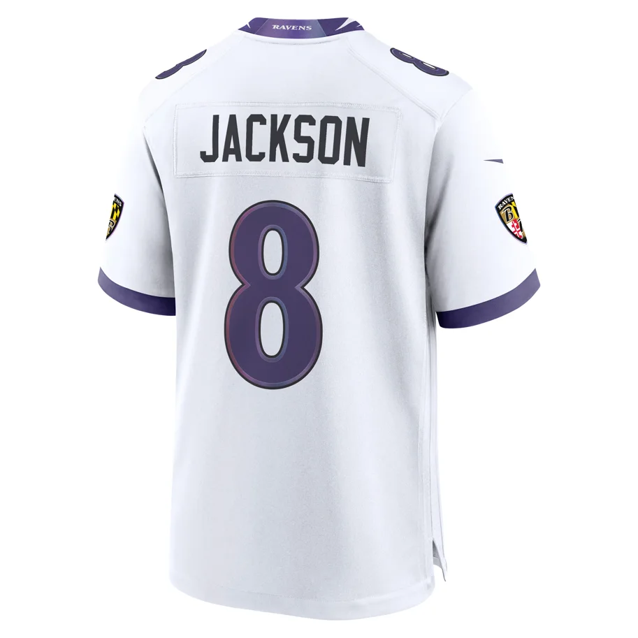 Baltimore Ravens Nike Road Jersey Jackson 8 XL
