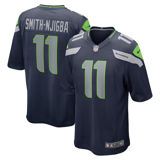 Seattle Seahawks Nike Game Jersey Home Njigba 11 2XL