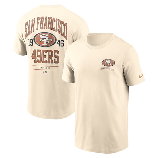San Francisco 49ers Freestyle Nike Club Crew Tee M