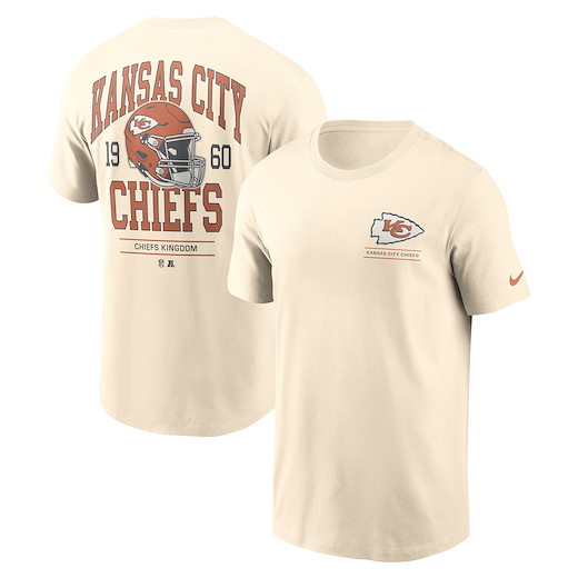 Kansas City Chiefs Freestyle Nike Club Crew Tee M