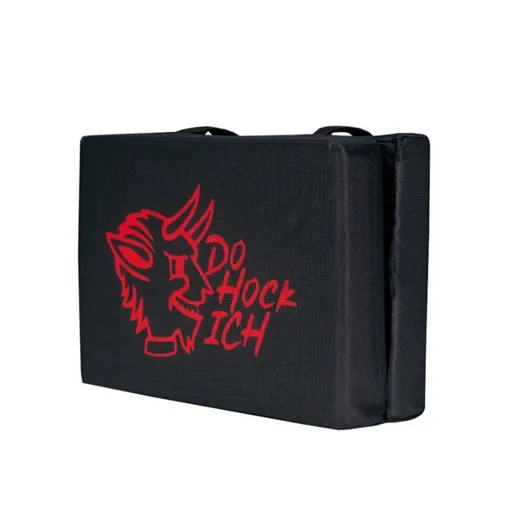 FCK Sitzkissen Logo "Do hock ich" 