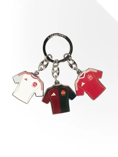 1. FC Nürnberg Schlüsselanhänger Charms "Trikot" 