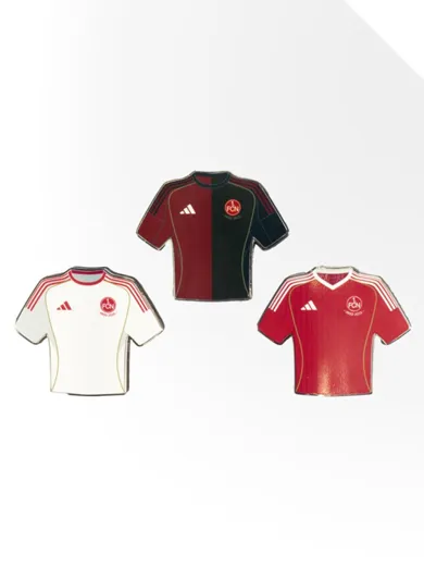 1. FC Nürnberg Magnet 3er Set "Trikot" 