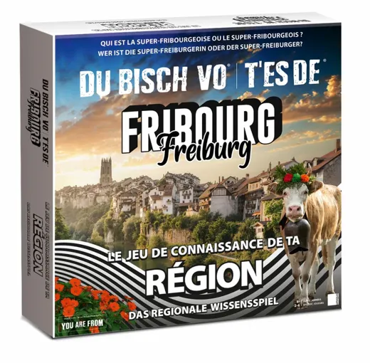 Das regionale Wissensspiel - DU BISCH VO® Fribourg/Freiburg