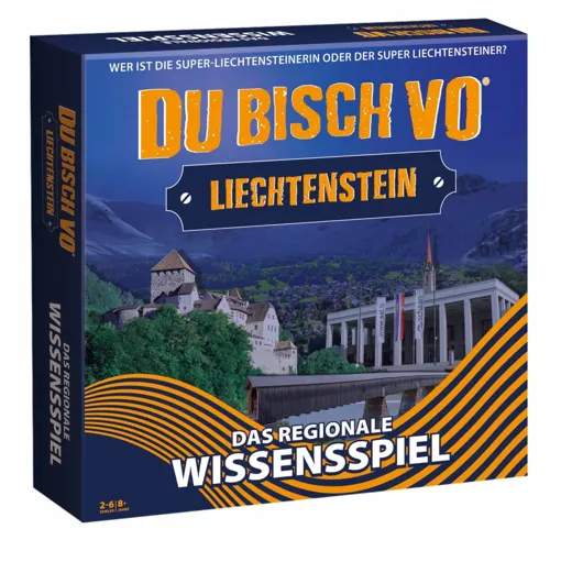 Das regionale Wissensspiel - DU BISCH VO® Liechtenstein