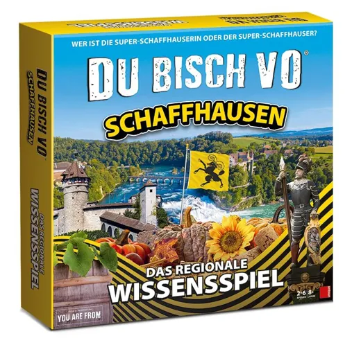 Das regionale Wissensspiel - DU BISCH VO® Schaffhausen