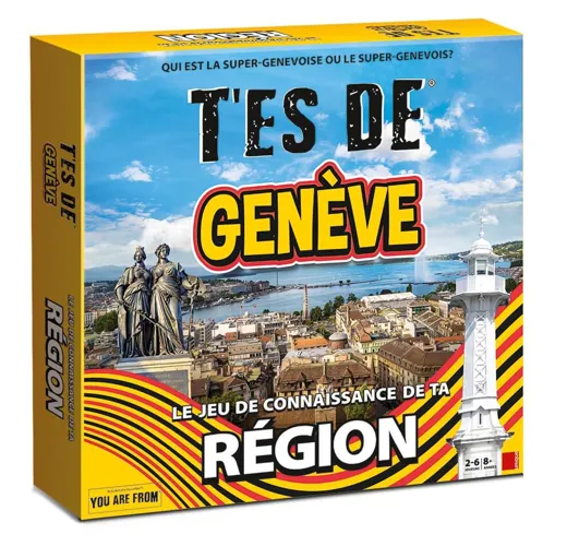 Das regionale Wissensspiel - T'ES DE® Genève