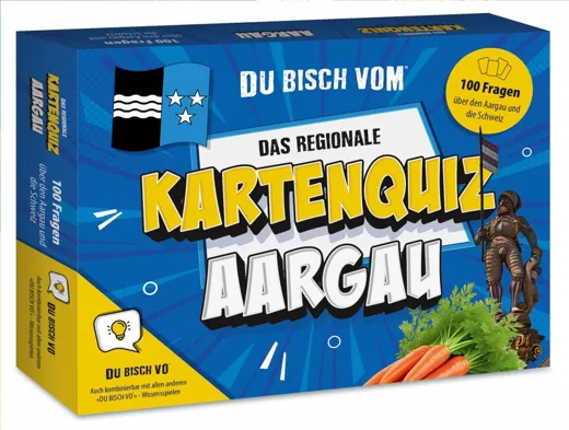 Das regionale Kartenquiz - DU BISCH VOM® Aargau