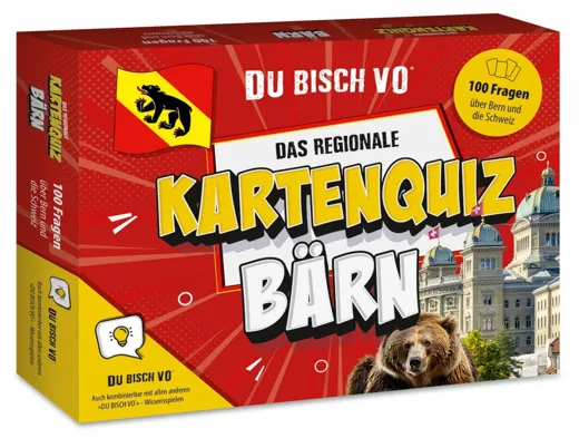 Das regionale Kartenquiz - DU BISCH VO® Bärn