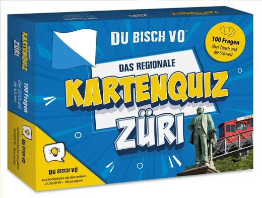 Das regionale Kartenquiz - DU BISCH VO® Züri