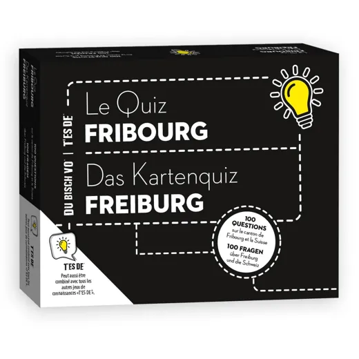 Das regionale Kartenquiz - Du bisch vo Fribourg/Freiburg