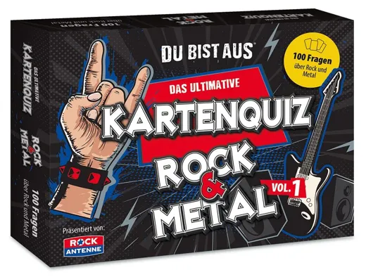 Das Kartenquiz - DU BIST AUS® Rock & Metal