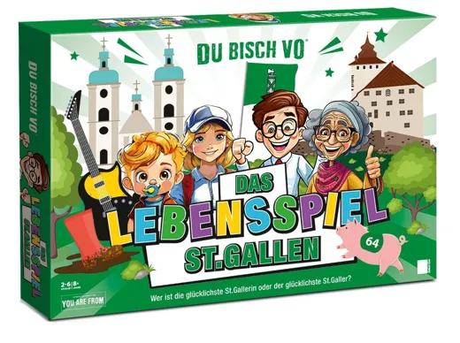 Das regionale Lebensspiel - DU BISCH VO® St.Gallen